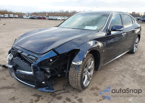 2017 Infiniti Q70L 3.7X z USA, uszkodzony, nr VIN JN1BY1PR8HM210624